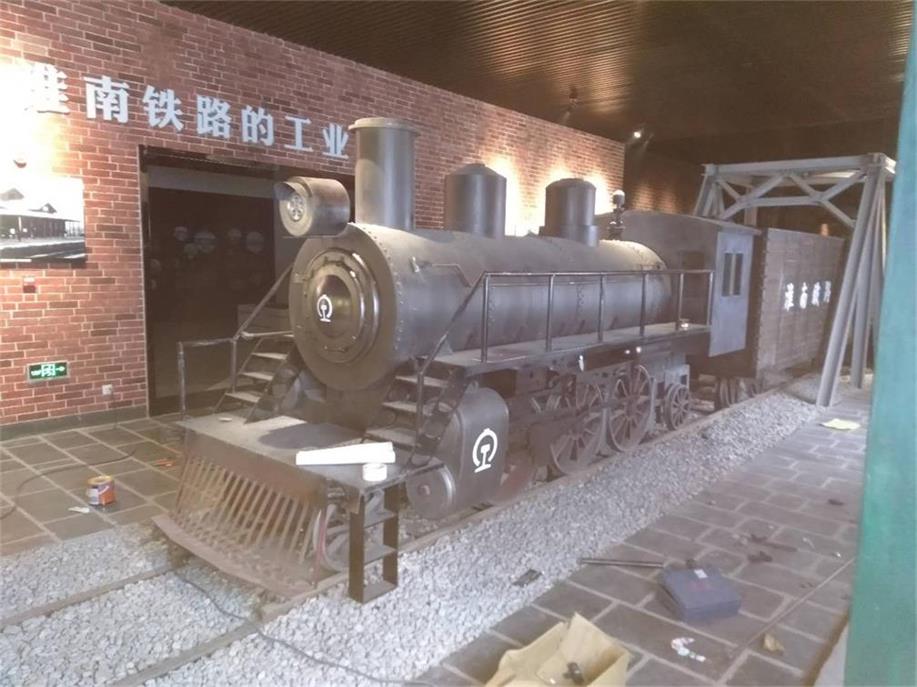 昌吉蒸汽火车模型